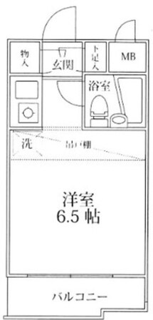 DOM都立大の物件間取画像